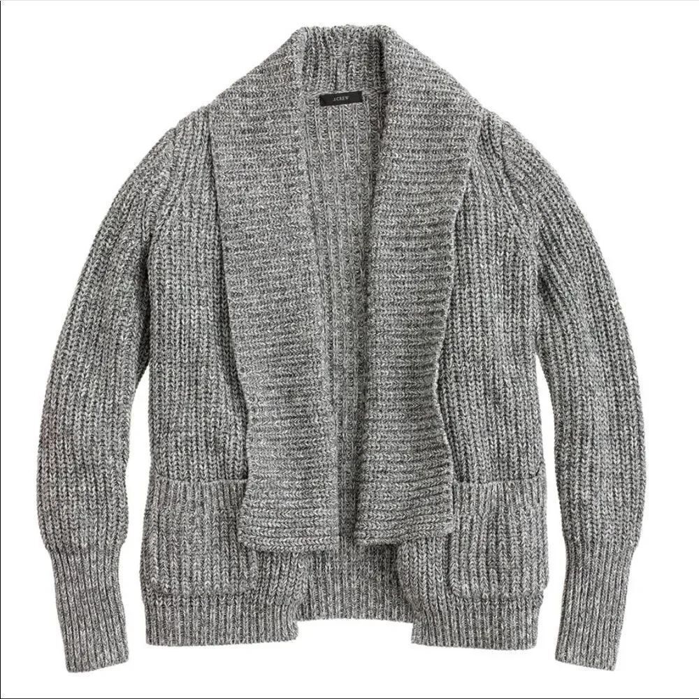 J.Crew Marled Rib knit Cardigan
